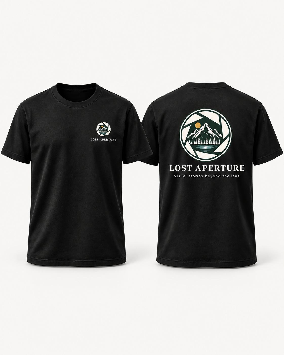 Black Lost Aperture T-Shirt