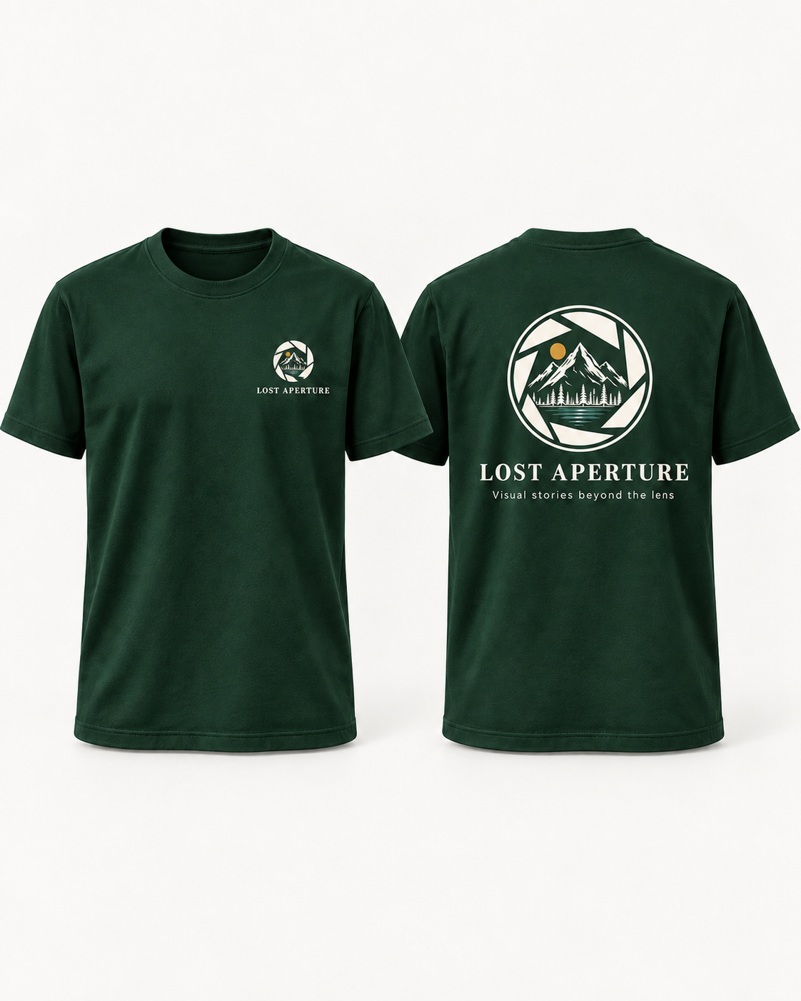 Forest green Lost Aperture T-Shirt